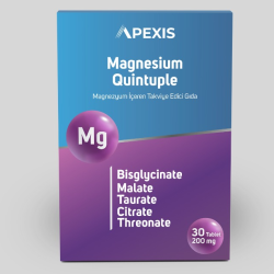 Apexis Magnesium Quintuple 30 Tablet