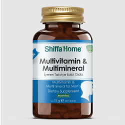 MULTİVİTAMİN & MULTİMİNERAL - ERKEK - 1260 mg x 60 TABLET