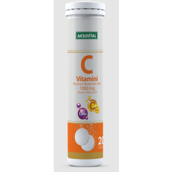 Aksu Vital C Vitamini 20 Efervesan