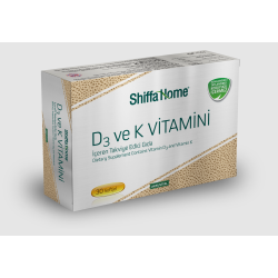 D3 ve K2 Vitamini 1300 mg 30 Softjel