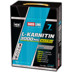 Hardline L-Karnitin Matrix 3000 Mg 7 Adet (30 Ml)
