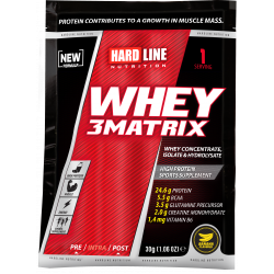 Hardline Whey 3Matrix 30Gr 1 Adet