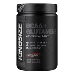Kingsize Nutrition BCAA + Glutamine Powder 1000 Gr